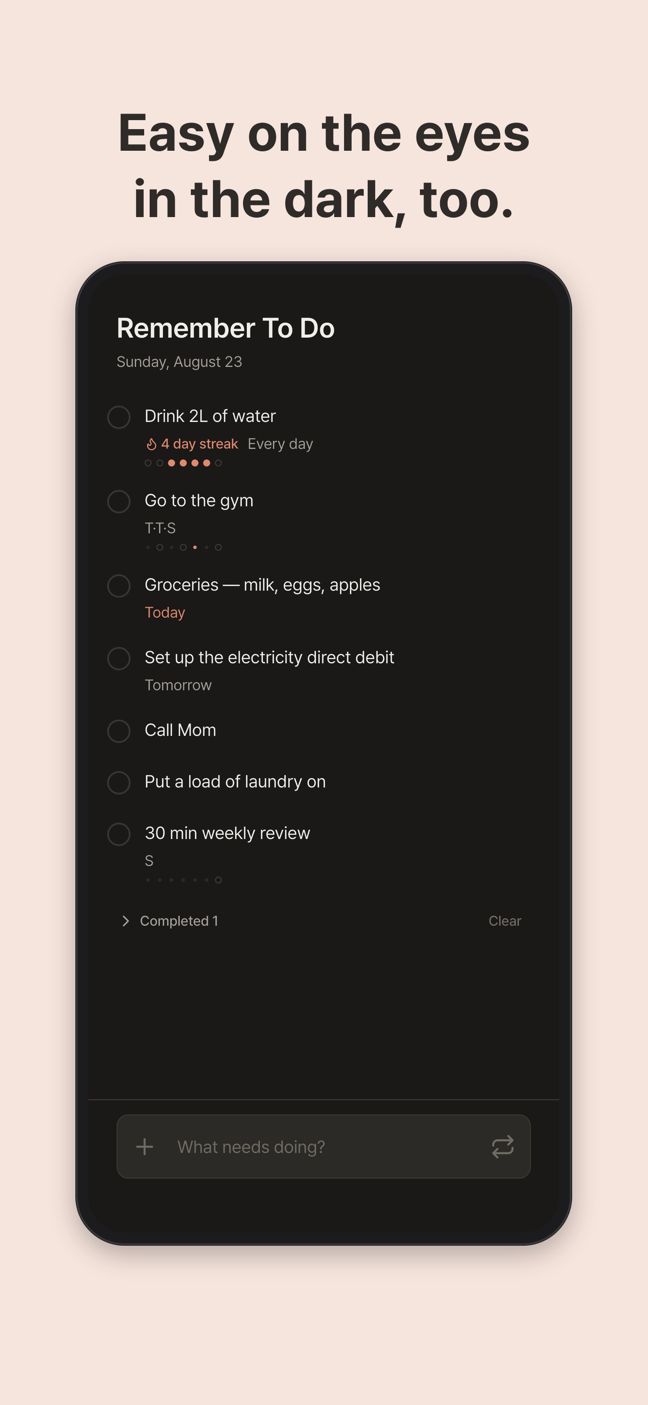 Dark mode